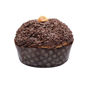 Panettone con gocce di cioccolato e rum