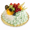 Torta chantilly e frutta