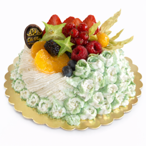 Torta chantilly e frutta