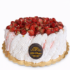 Torta chantilly e fragoline