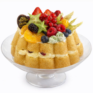 Savarin crema e frutta