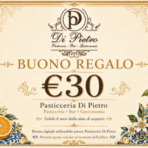 Buono Regalo Pasticceria Online 30 Euro