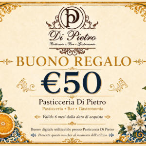Buono Regalo Pasticceria Online 50 Euro